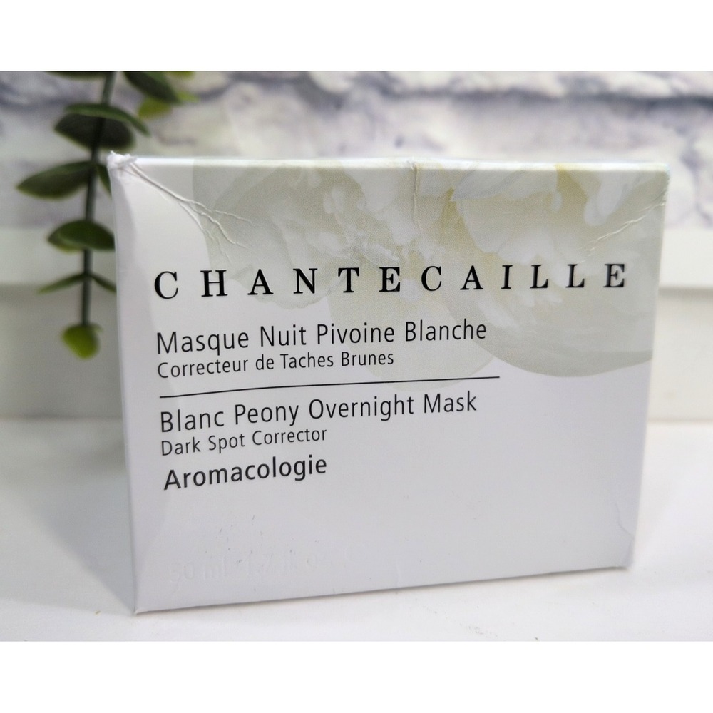 RT $198 AUTHENTIC NIB🌸Chantecaille Blanc Peony Overnight Mask 1.7oz Dark Spots